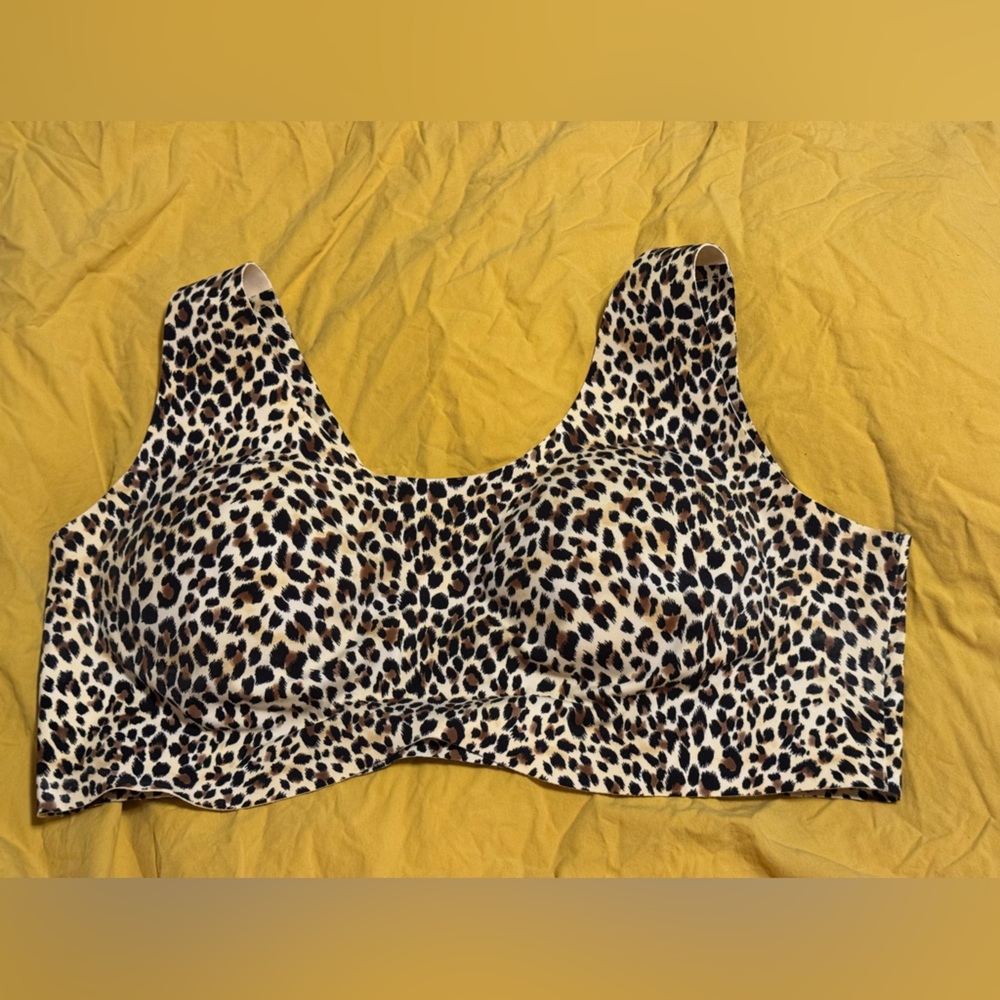 Knix X Betsey Johnson Leopard Print Bra